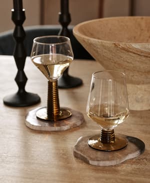 Bennett Wine Glass - Sepia - Set of Four - Listing Image