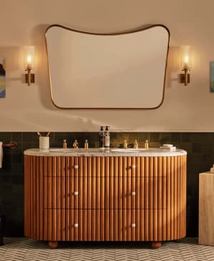 Carlisle Double Vanity - Carrara Marble - Listing Image