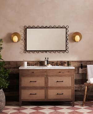 Hammond Double Vanity - Carrara Marble - Listing Image