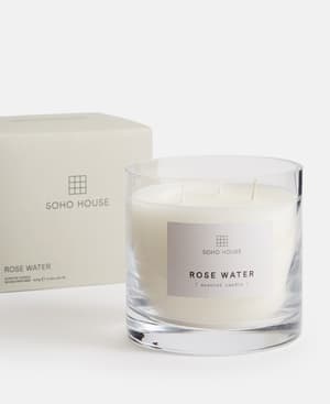 Bassett Rose Water Candle - Large 600g - Listing Image