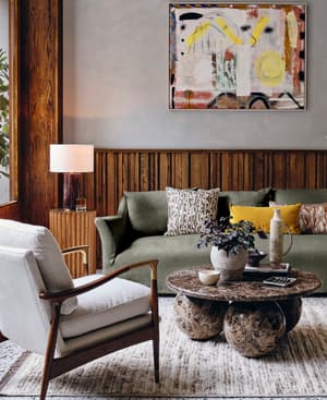 Roma Three Seater Sofa - Linen - Sage - US - Listing Image