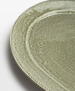 Hillcrest Oval Serving Platter - Green - Hover Image