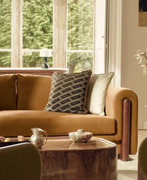 Vende Square Cushion - Olive - Hover Image