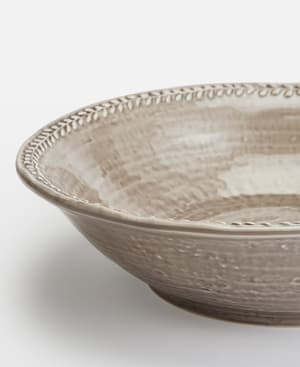 Hillcrest Serving Bowl - Grey - Hover Image