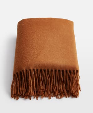 Maria Alpaca Throw - Burnt Orange - US - Listing Image