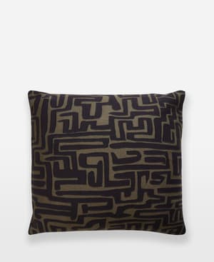 Evaton Square Cushion - Olive - Hover Image