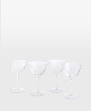 Brimscombe Optic Coupe - Set of Four - Listing Image