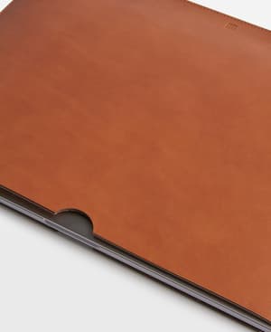 Paradise Row Laptop Sleeve - Tan - Hover Image