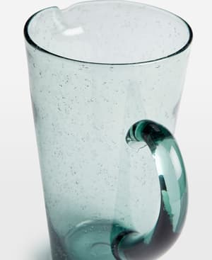 Recycled Coloured Glass Jug - Hover Image