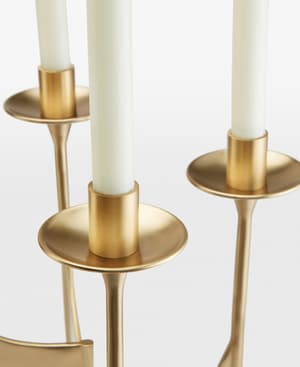 Snowdon Four Arm Candelabra - Hover Image
