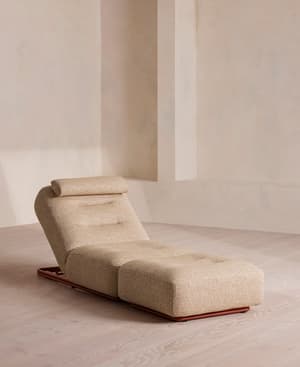 Celia Outdoor Chaise Lounger - Pierre Frey Socoa Dune - Listing Image
