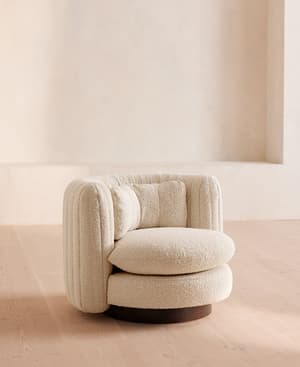 Vivienne Armchair - Boucle - Natural - US - Listing Image