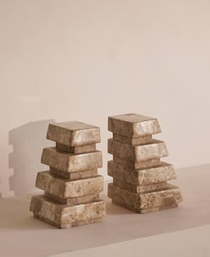 Alderman Emperador Bookends - Listing Image