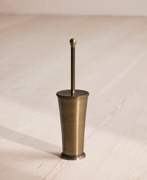 Charlton Toilet Brush - Brass - Listing Image