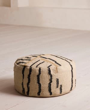Mallaig Floor Cushion Natural - Round  - Listing Image