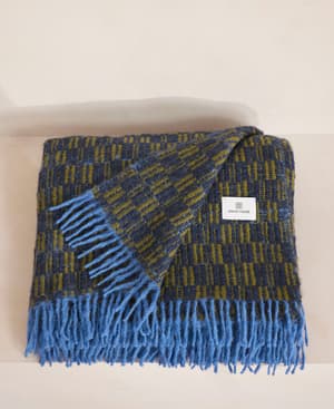 Claudius Throw - Blue - Hover Image