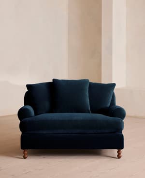 Audrey Loveseat - Velvet - Royal Blue - US - Hover Image
