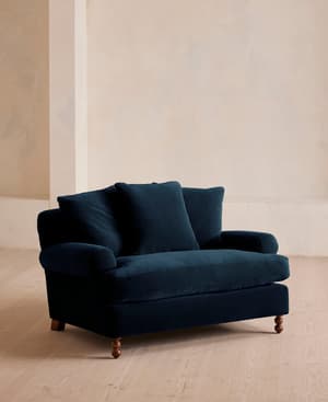 Audrey Loveseat - Velvet - Royal Blue - US - Listing Image