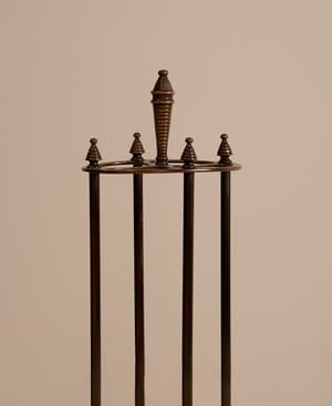 Vintage Umbrella Stand - Brass - England - Hover Image