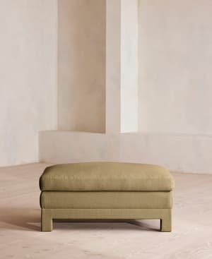 Ashford Ottoman - Linen - Wheat - US - Hover Image