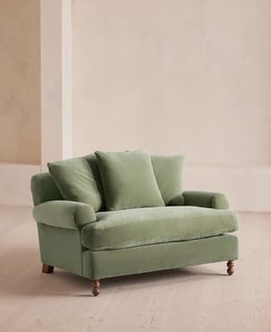 Audrey Loveseat - Velvet - Seafoam - US - Listing Image