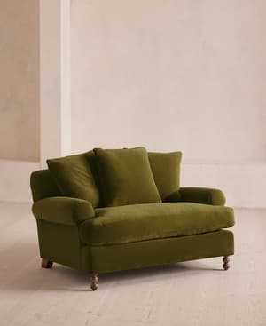 Audrey Loveseat - Velvet - Olive - Listing Image