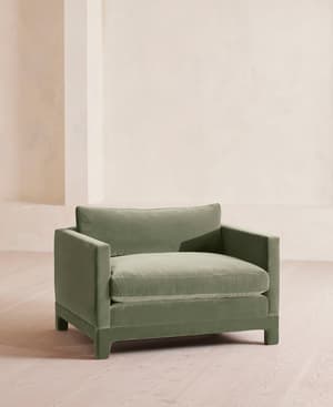 Ashford Loveseat - Velvet - Seafoam - UK - Listing Image