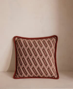 Vende Square Cushion - Rust - Listing Image