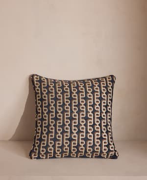 Odette Cushion - Blue Grey - Listing Image