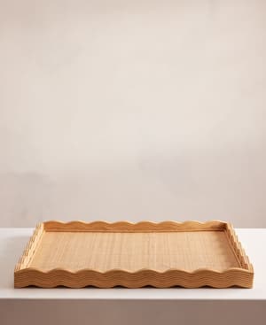 Pangbourne Rattan Ottoman Tray - Large - Listing Image
