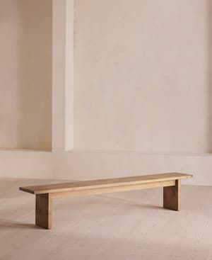 Calne Bench - Light Oak - 240 cm - Listing Image