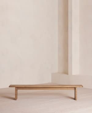 Calne Bench - Light Oak - 240 cm - Hover Image