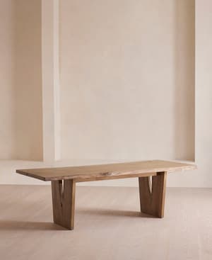 Calne Dining Table - Light Oak - 240cm - Listing Image