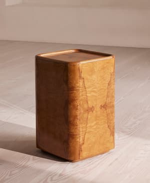 Dawson Side Table - Olive Ash Burl - Hover Image