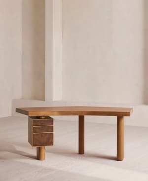 Arranmore Desk - Walnut Burl - Listing Image