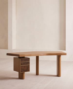 Arranmore Desk - Walnut Burl - Hover Image
