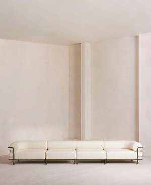Gaspard Sofa - Five-Seater Sofa - Off White - Hover Image