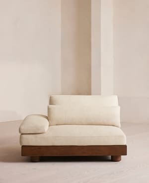 Truro Sectional Sofa - Left Arm Module - Textured Linen - US - Listing Image