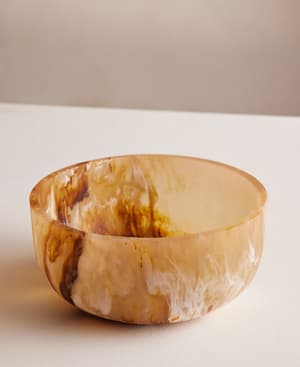 Miller Resin Salad Bowl - Brown - Listing Image