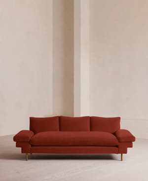 Bristol Sofa - Velvet - Rust - Listing Image