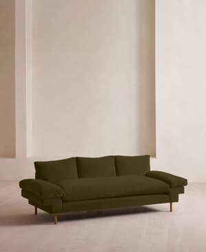 Bristol Sofa - Velvet - Olive - Hover Image