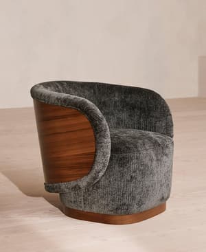 Portland Music Room Armchair - Grey - Listing Image