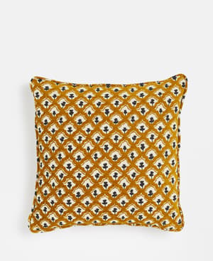 Pierre Frey Goya Cushion - Mustard - Listing Image