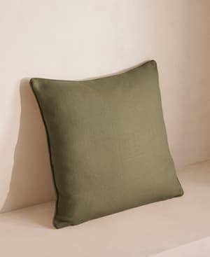 Vinnie Square Cushion - Sage - Hover Image
