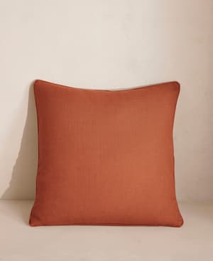 (US) Vinnie Large Square Cushion - Antique Rose - Listing Image