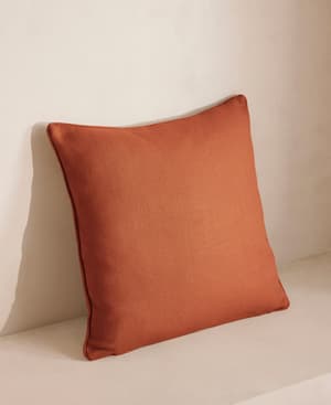 (US) Vinnie Large Square Cushion - Antique Rose - Hover Image