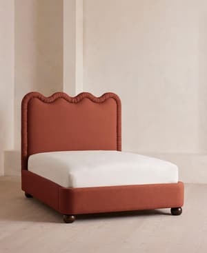 Tristan Bed - King - Linen - Sienna - Hover Image