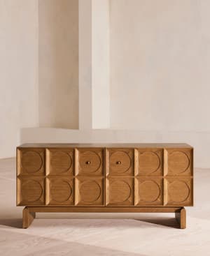 Marcel Media Unit - Medium Oak - Hover Image