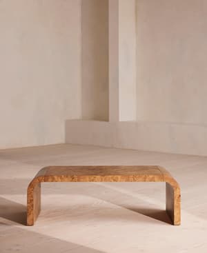 Wallace Coffee Table - Mappa Burl - Hover Image