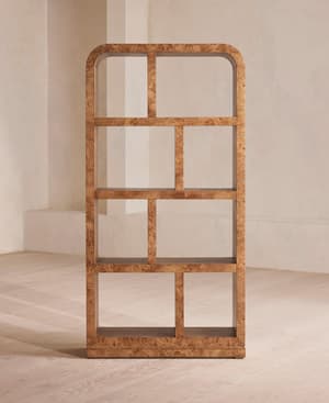 Wallace Shelves - Mappa Burl - Hover Image